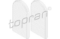Filtr, vzduch v interiéru TOPRAN 500 673