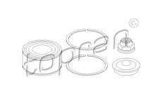 Sada ložisek kol TOPRAN 700 637