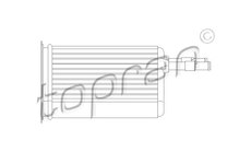 Výměník tepla, vnitřní vytápění TOPRAN 721 423