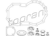 Sada těsnění, převodovka TOPRAN 111 408