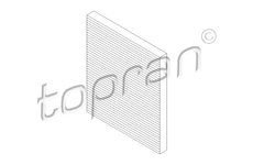 Filtr, vzduch v interiéru TOPRAN 303 997