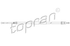 Tažné lanko, parkovací brzda TOPRAN 501 720