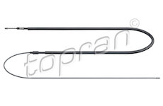 Tažné lanko, parkovací brzda TOPRAN 701 507