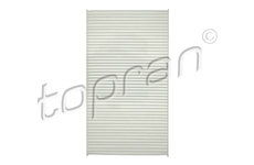 Filtr, vzduch v interiéru TOPRAN 600 090
