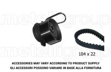 Sada ozubeného remeňa GRAF TP124