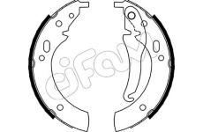 Sada brzdových čelistí CIFAM 153-010