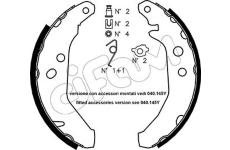 Sada brzdových čelistí CIFAM 153-117K