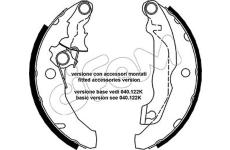 Sada brzdových čeľustí CIFAM 153-131Y