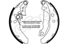 Sada brzdových čelistí CIFAM 153-132Y