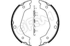 Sada brzdových čelistí, parkovací brzda CIFAM 153-227K