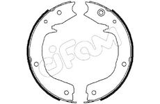 Sada brzdových čelistí, parkovací brzda CIFAM 153-267