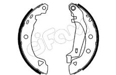Sada brzdových čelistí CIFAM 153-346Y