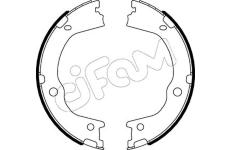 Sada brzdových čelistí, parkovací brzda CIFAM 153-498