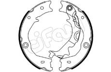 Sada brzdových čelistí, parkovací brzda CIFAM 153-586