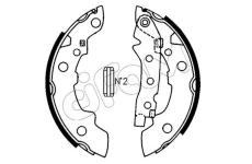 Sada brzdových čelistí CIFAM 153-623