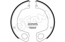 Sada brzdových čelistí, parkovací brzda CIFAM 153-665