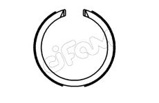 Sada brzdových čelistí, parkovací brzda CIFAM 153-712