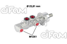 Hlavní brzdový válec CIFAM 202-788