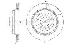 Brzdový kotouč CIFAM 800-1019C