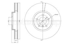 Brzdový kotouč CIFAM 800-1030C