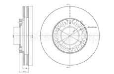 Brzdový kotouč CIFAM 800-1058C