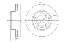 Brzdový kotouč CIFAM 800-1075C