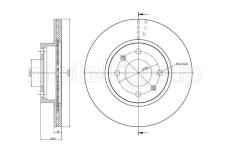 Brzdový kotouč CIFAM 800-1104