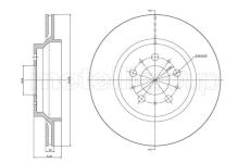 Brzdový kotouč CIFAM 800-1133C