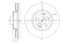 Brzdový kotouč CIFAM 800-1162C
