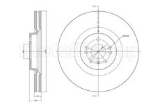 Brzdový kotouč CIFAM 800-1206C