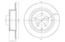 Brzdový kotouč CIFAM 800-1223C