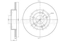 Brzdový kotouč CIFAM 800-124C