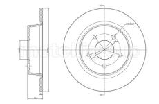 Brzdový kotouč CIFAM 800-1251C