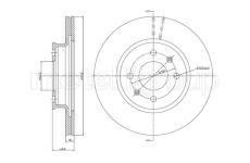 Brzdový kotouč CIFAM 800-1265C