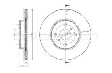Brzdový kotouč CIFAM 800-1266C
