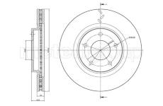 Brzdový kotouč CIFAM 800-1345C