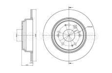 Brzdový kotouč CIFAM 800-1352C