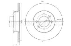 Brzdový kotouč CIFAM 800-136