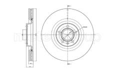 Brzdový kotouč CIFAM 800-1400C