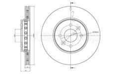 Brzdový kotouč CIFAM 800-1468C