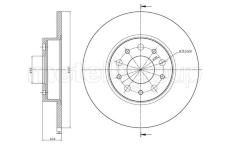 Brzdový kotouč CIFAM 800-1486C