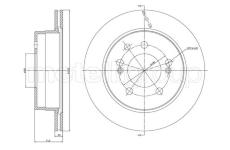 Brzdový kotouč CIFAM 800-1562C