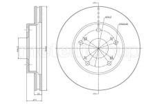 Brzdový kotouč CIFAM 800-1635C