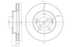 Brzdový kotouč CIFAM 800-1645C