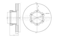 Brzdový kotouč CIFAM 800-1715