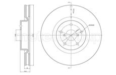 Brzdový kotouč CIFAM 800-1746C