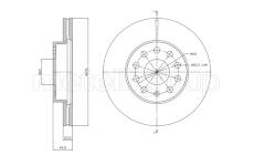 Brzdový kotouč CIFAM 800-1767C