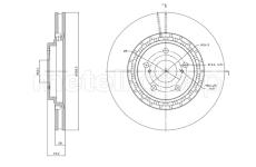Brzdový kotouč CIFAM 800-1825C