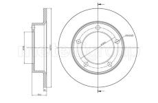 Brzdový kotouč CIFAM 800-206