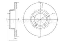 Brzdový kotouč CIFAM 800-237